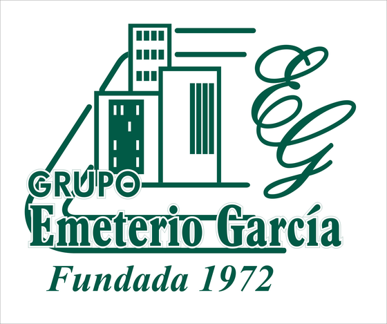 Logo original de Grupo Emeterio García, fundada en 1972